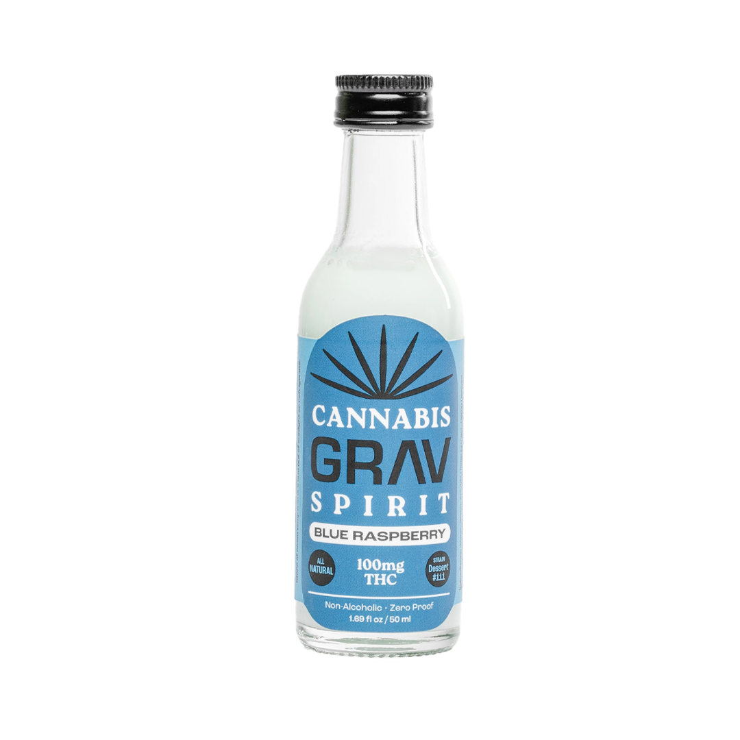 Grav Cannabis Spirit Flavor / 1.69oz / 50ml Blue Raspberry